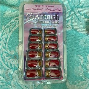 Airbrush Glamour Nails